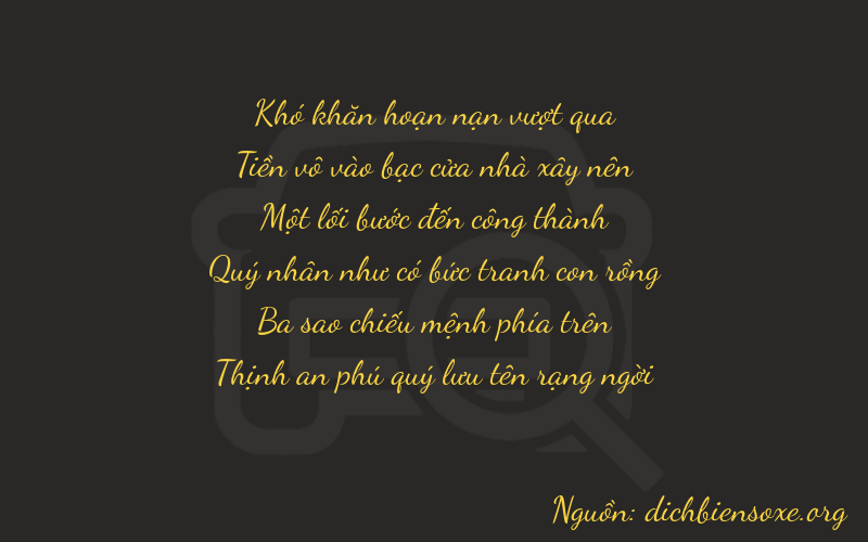 Thơ dịch biển số xe 00137