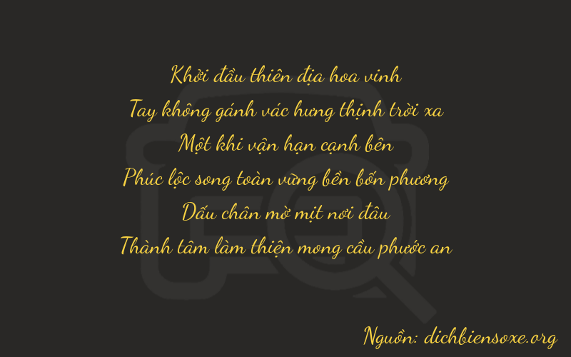 Thơ dịch biển số xe 00153