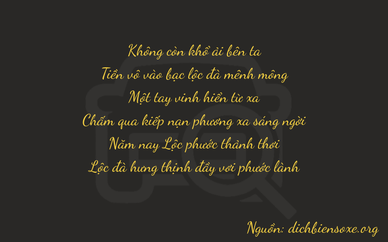 Thơ dịch biển số xe 00156