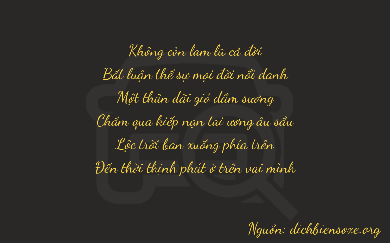 Thơ dịch biển số xe 00168