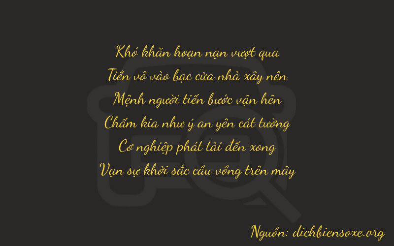 Thơ dịch biển số xe 00281