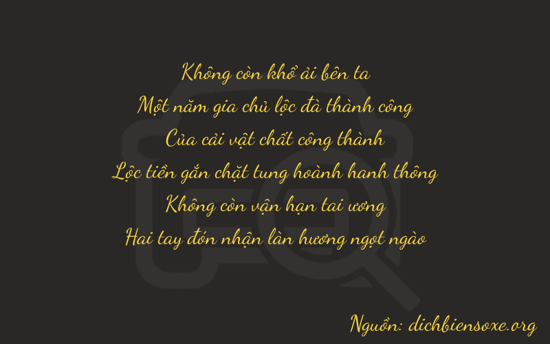 Thơ dịch biển số xe 01902