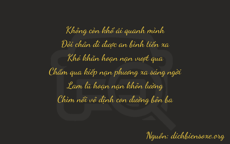Thơ dịch biển số xe 02013