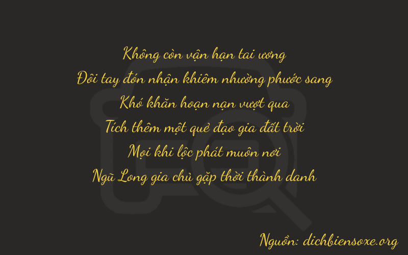 Thơ dịch biển số xe 02015