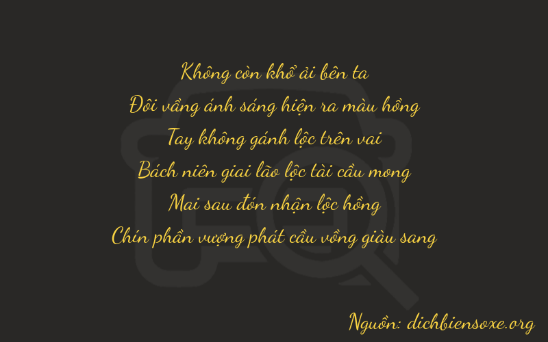 Thơ dịch biển số xe 02029