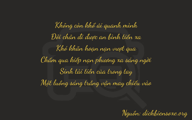 Thơ dịch biển số xe 02031