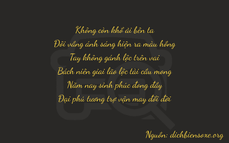 Thơ dịch biển số xe 02056