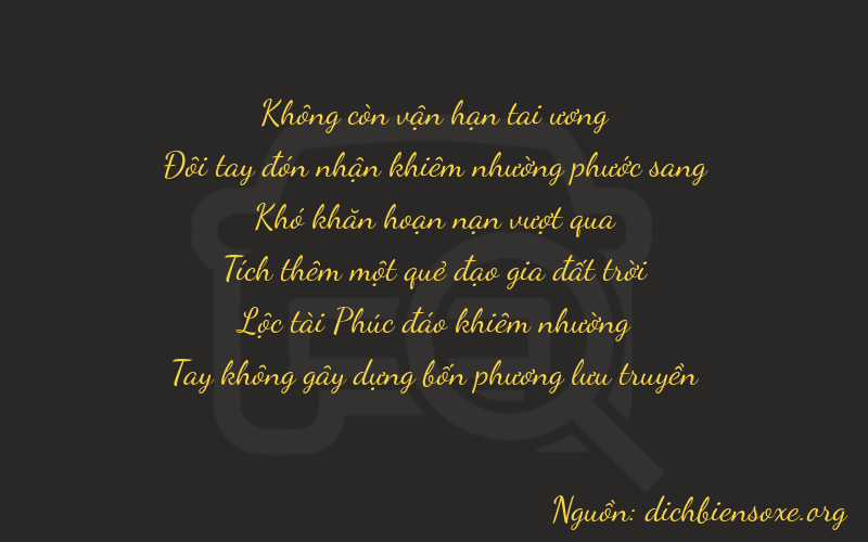Thơ dịch biển số xe 02060
