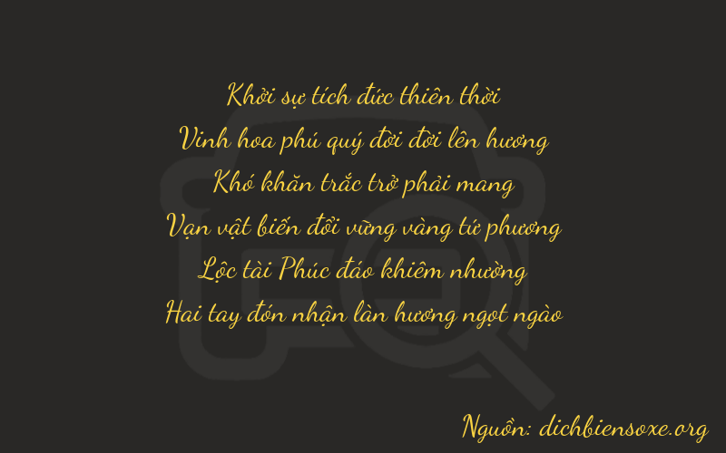 Thơ dịch biển số xe 02062