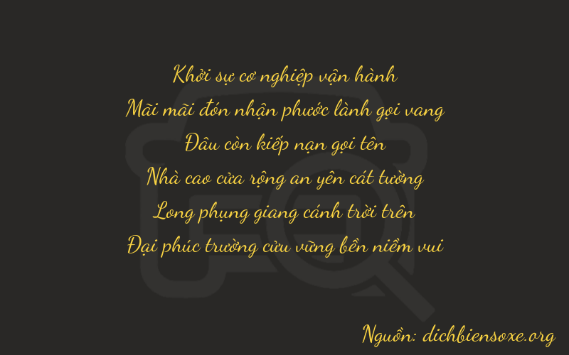 Thơ dịch biển số xe 02079