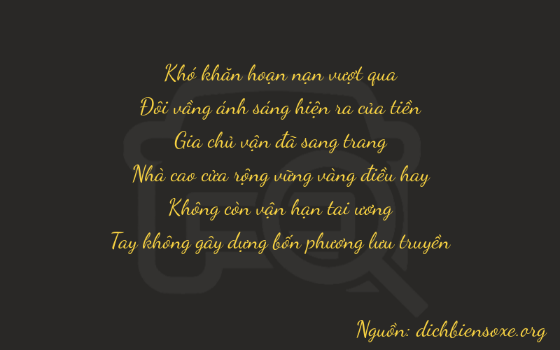 Thơ dịch biển số xe 02100