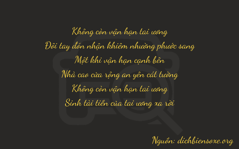 Thơ dịch biển số xe 02105