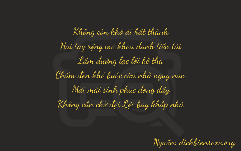 Thơ dịch biển số xe 02120