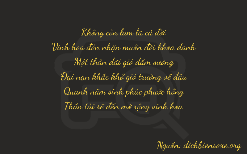 Thơ dịch biển số xe 02158