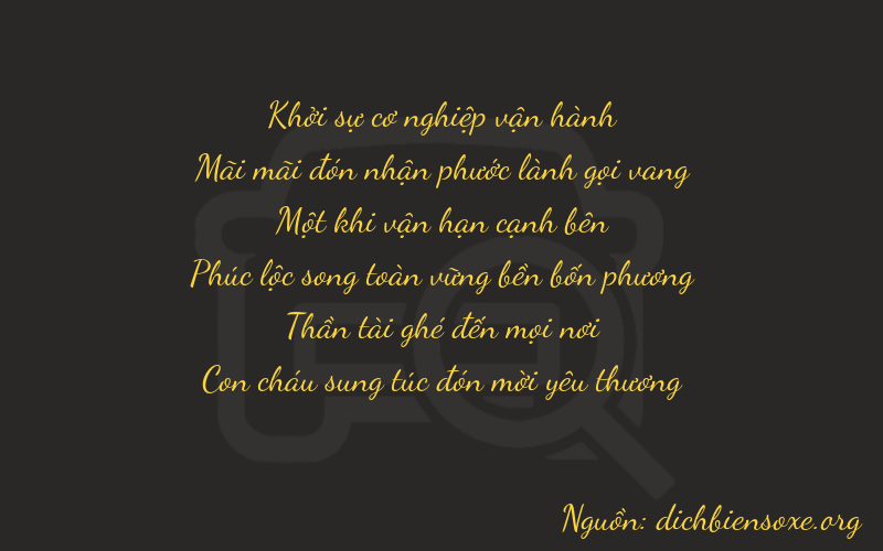 Thơ dịch biển số xe 02160