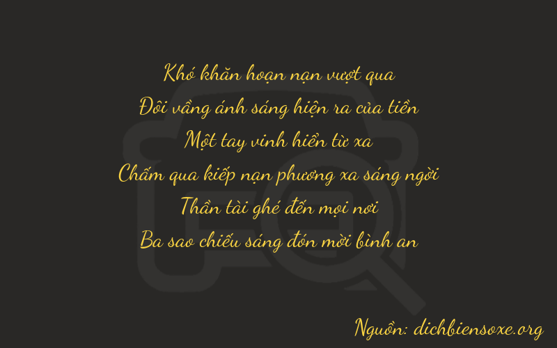 Thơ dịch biển số xe 02163