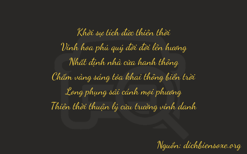 Thơ dịch biển số xe 02179