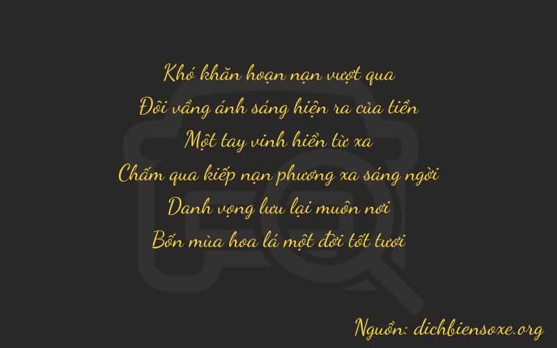Thơ dịch biển số xe 02181