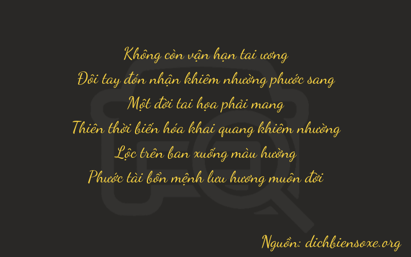 Thơ dịch biển số xe 02186