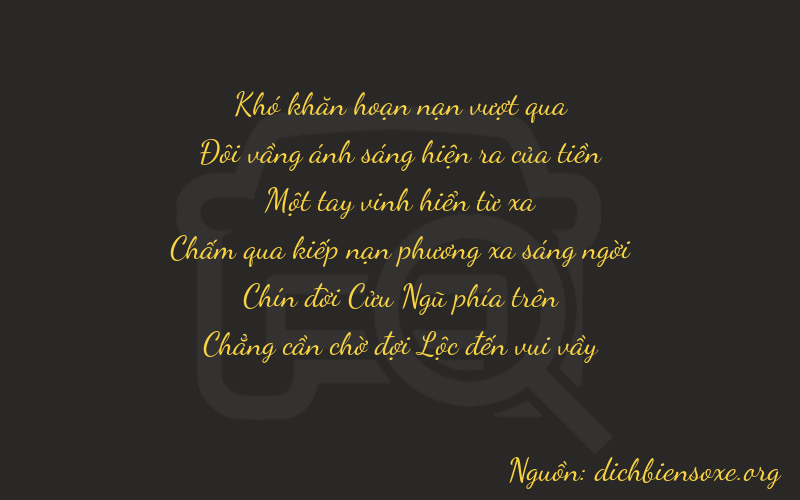 Thơ dịch biển số xe 02190