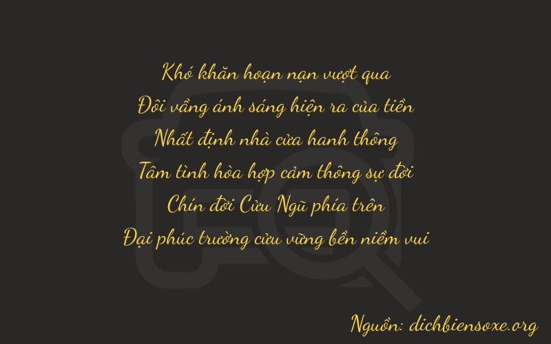 Thơ dịch biển số xe 02199