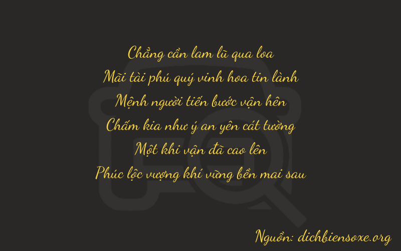 Thơ dịch biển số xe 02216