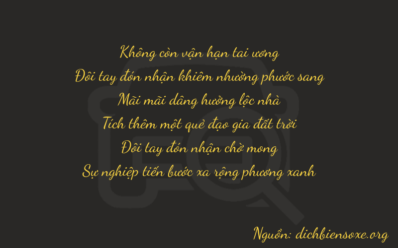 Thơ dịch biển số xe 02222
