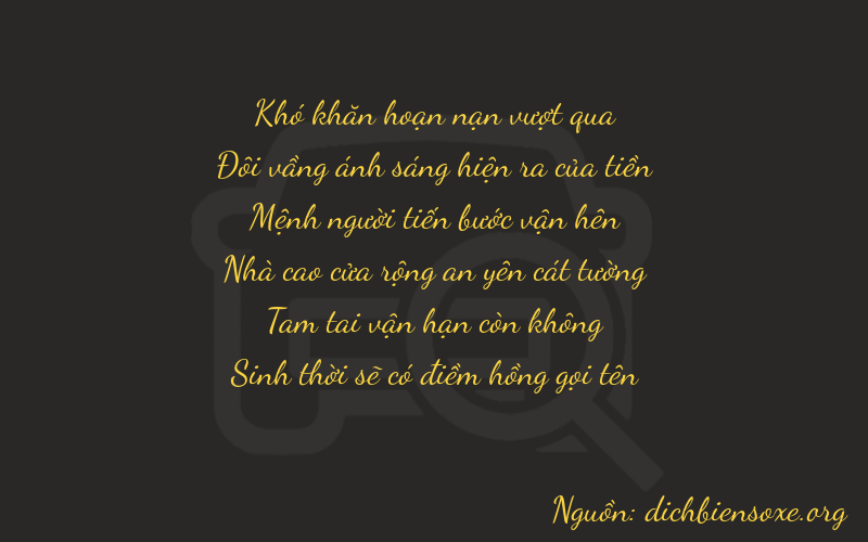 Thơ dịch biển số xe 02235