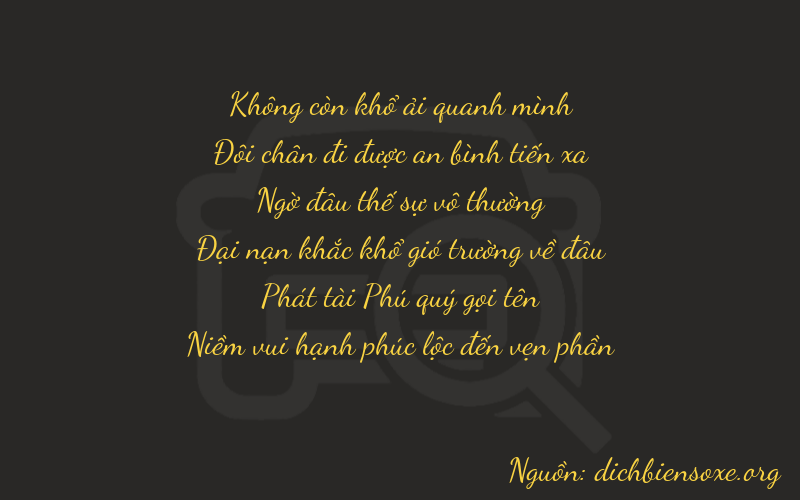Thơ dịch biển số xe 02283