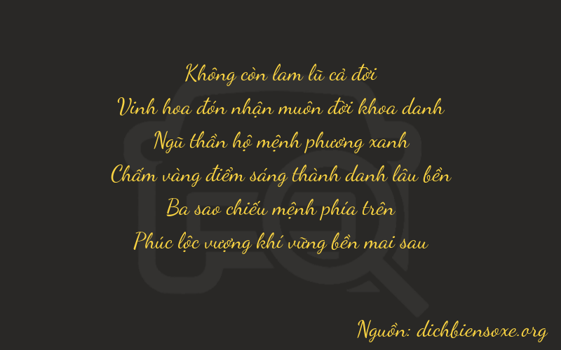 Thơ dịch biển số xe 02536