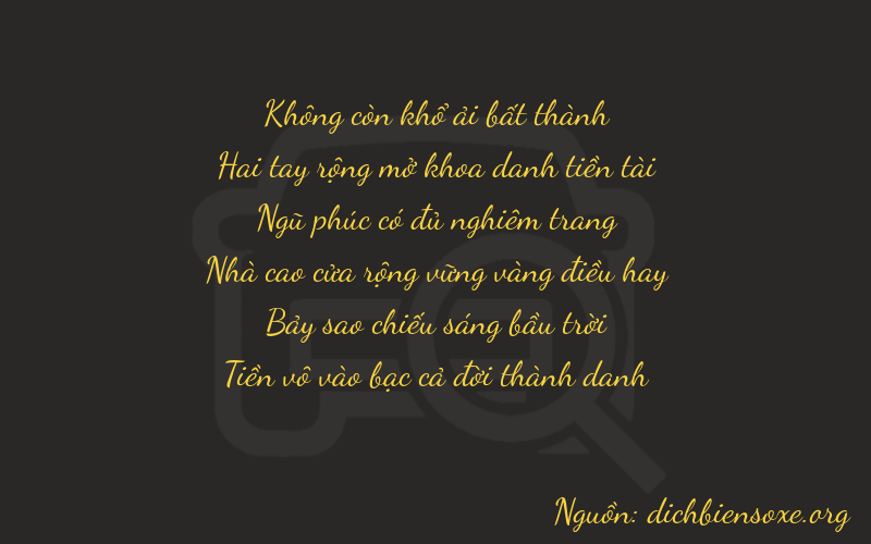 Thơ dịch biển số xe 02570