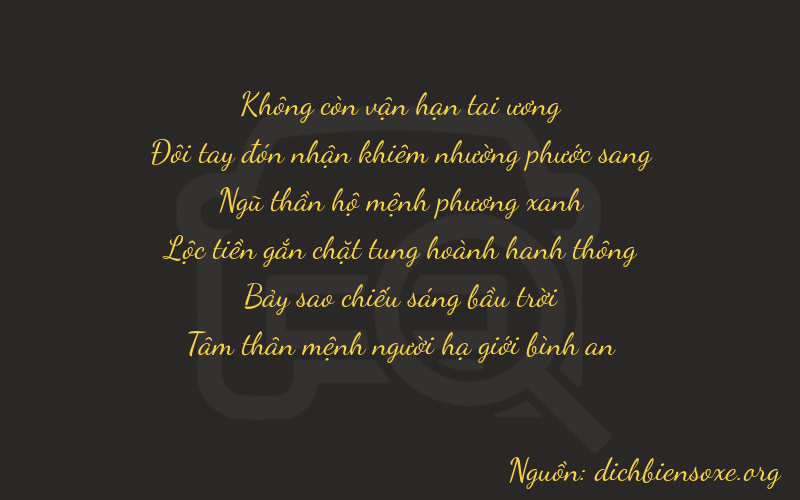 Thơ dịch biển số xe 02573