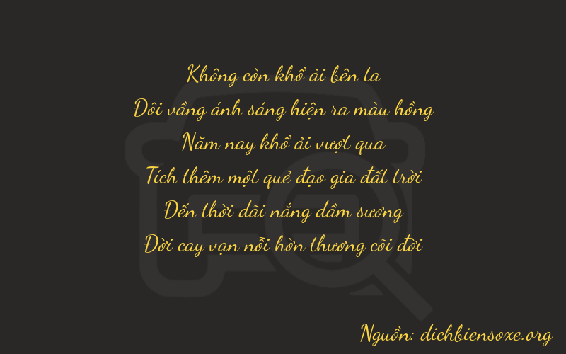 Thơ dịch biển số xe 02587