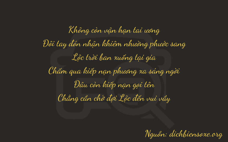 Thơ dịch biển số xe 02600