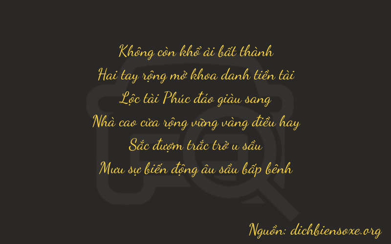 Thơ dịch biển số xe 02606