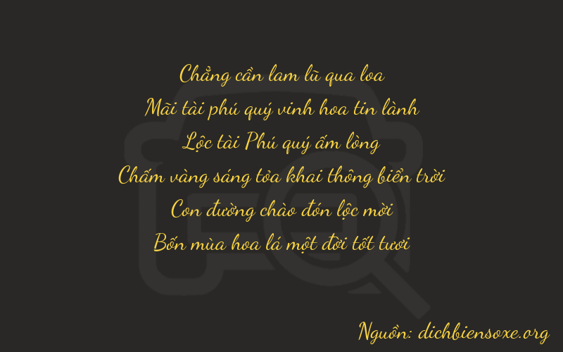 Thơ dịch biển số xe 02621