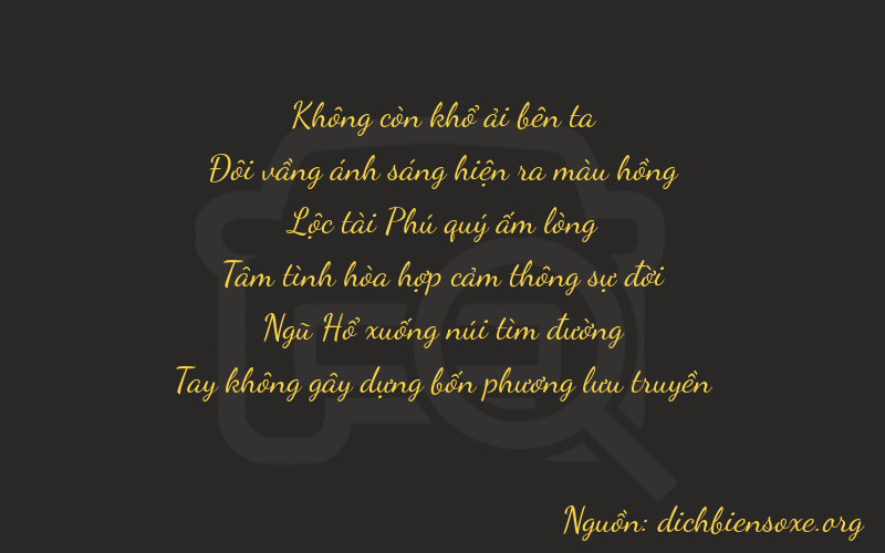 Thơ dịch biển số xe 02650