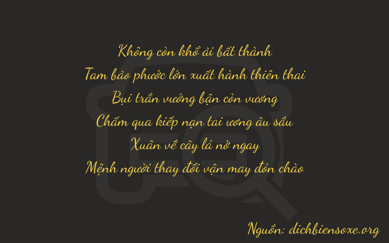 Thơ dịch biển số xe 03363