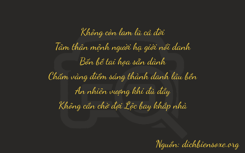 Thơ dịch biển số xe 03410