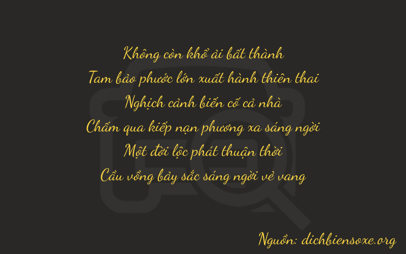 Thơ dịch biển số xe 03417