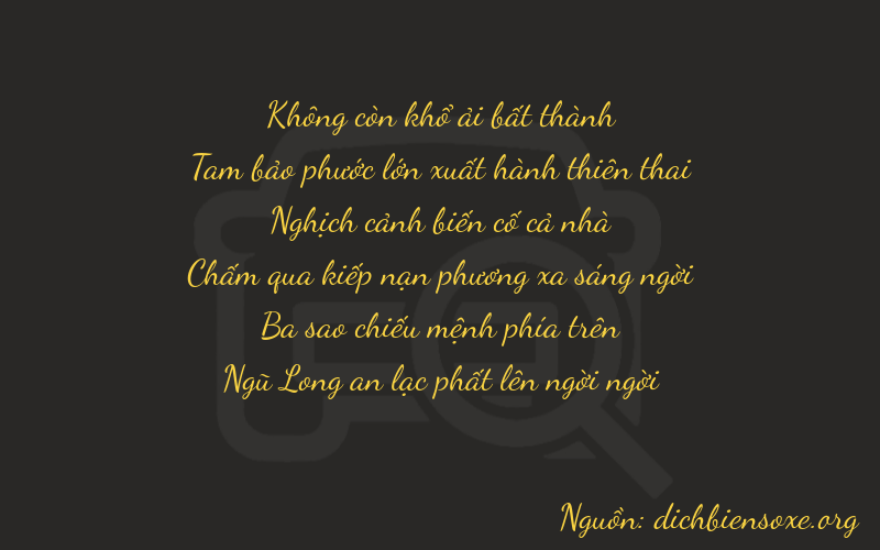 Thơ dịch biển số xe 03435
