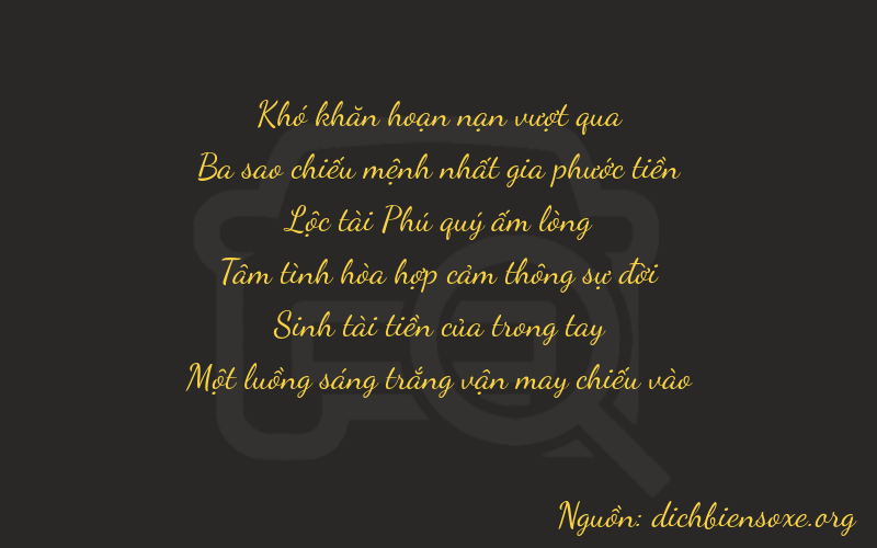 Thơ dịch biển số xe 03631