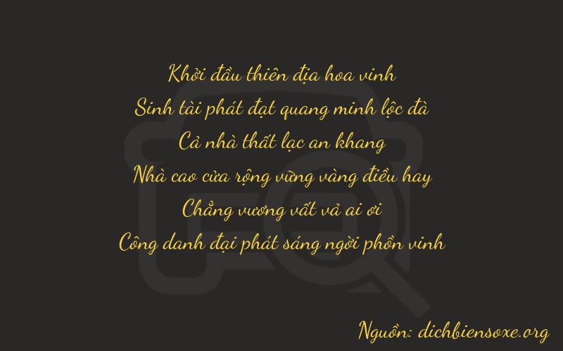 Thơ dịch biển số xe 03701