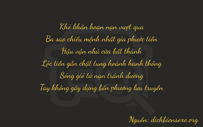 Thơ dịch biển số xe 03730
