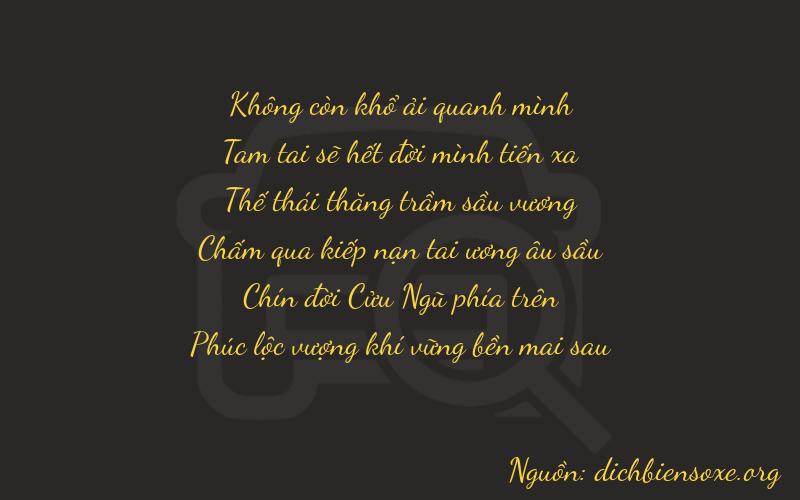 Thơ dịch biển số xe 03796