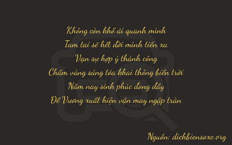Thơ dịch biển số xe 03859