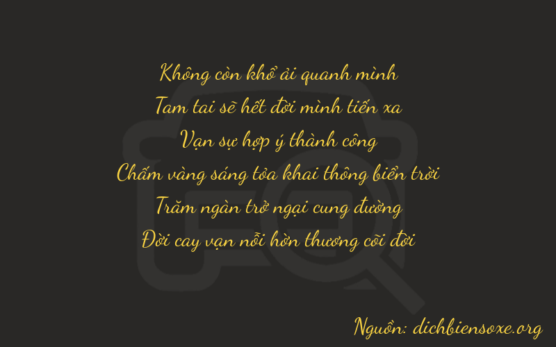 Thơ dịch biển số xe 03877