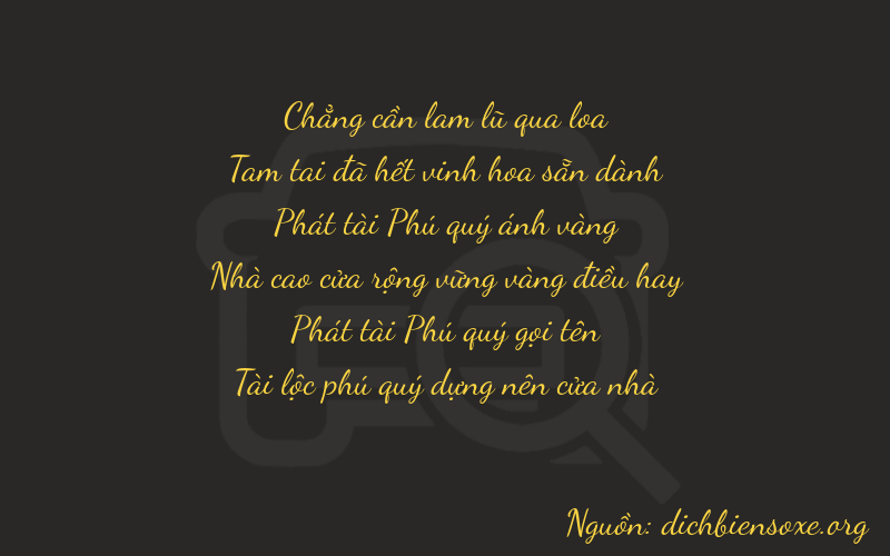 Thơ dịch biển số xe 03882