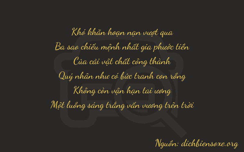 Thơ dịch biển số xe 03901