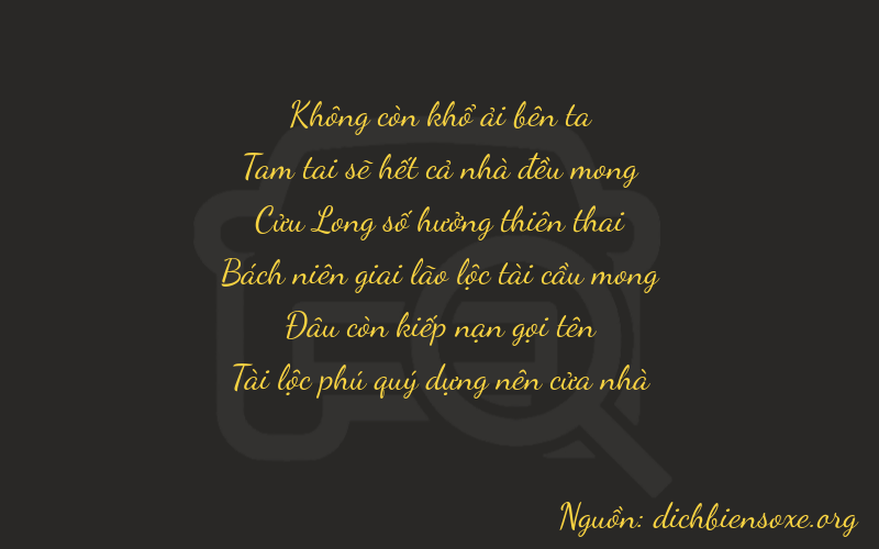 Thơ dịch biển số xe 03902